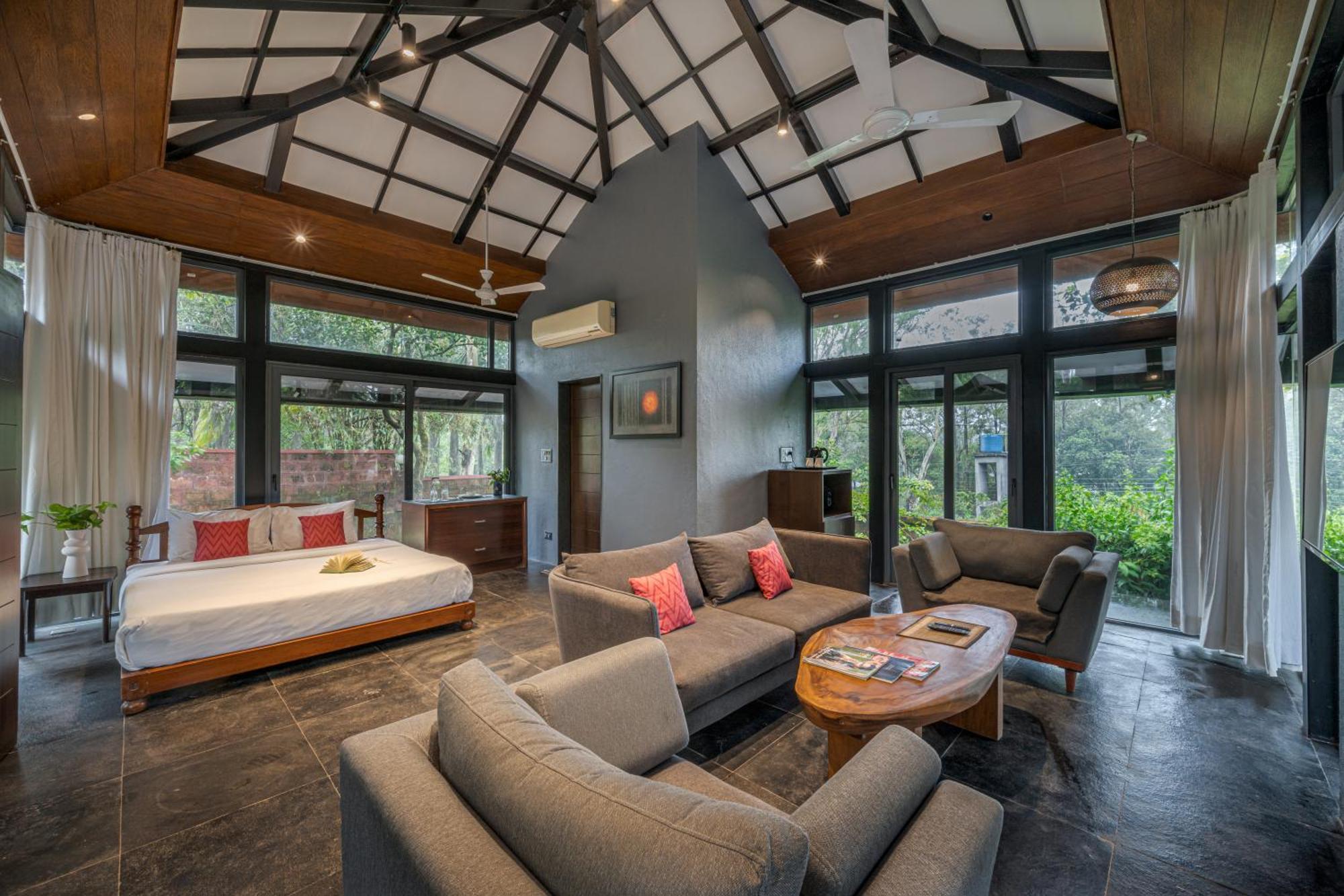 Saffronstays The Glasshouse, Panchgani - Beautiful Glass Villa For Couples Exterior foto